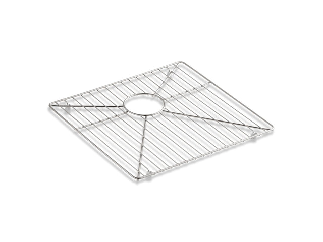 Vault™ Strive® Stainless steel sink rack for left bowl, 16-15/16" x 15-15/16"