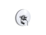 Toobi® Rite-Temp® valve trim with push-button diverter