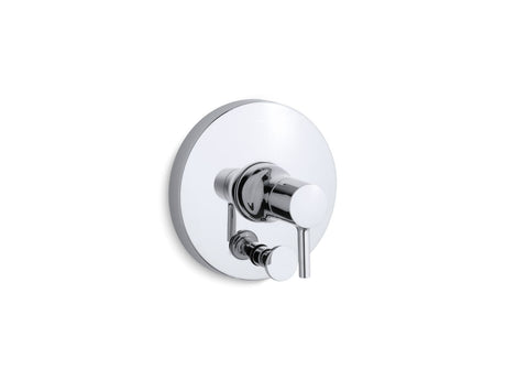 Toobi® Rite-Temp® valve trim with push-button diverter