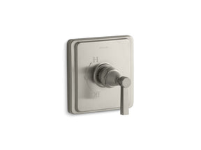 Pinstripe® Pure Rite-Temp® valve trim with lever handle