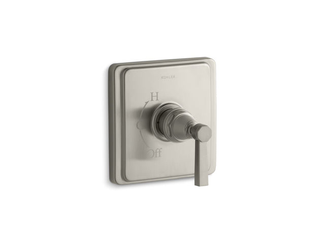 Pinstripe® Pure Rite-Temp® valve trim with lever handle