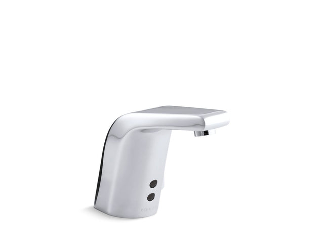 Sculpted Touchless single-hole lavatory faucet with Insight™ sensor technology and temperature mixer, HES-powered, 0.5 gpm