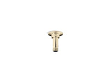 3" ceiling-mount single-function rainhead arm and flange