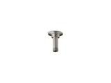 3" ceiling-mount single-function rainhead arm and flange