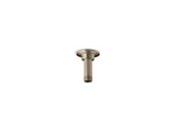 3" ceiling-mount single-function rainhead arm and flange