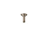 3" ceiling-mount single-function rainhead arm and flange