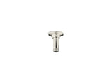 3" ceiling-mount single-function rainhead arm and flange