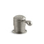 Deck-mount trim for transfer valve/vacuum breaker with lever handle, valve not included