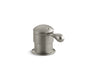 Deck-mount trim for transfer valve/vacuum breaker with lever handle, valve not included
