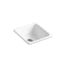 Iron/Tones® 17" top-/undermount single-bowl bar sink