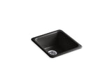 Iron/Tones® 17" top-/undermount single-bowl bar sink