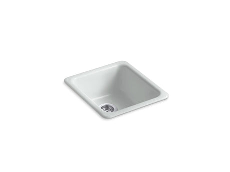 Iron/Tones® 17" top-/undermount single-bowl bar sink