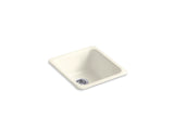 Iron/Tones® 17" top-/undermount single-bowl bar sink