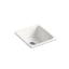 Iron/Tones® 17" top-/undermount single-bowl bar sink