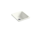Iron/Tones® 17" top-/undermount single-bowl bar sink