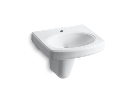 Pinoir® 22" oval wall-mount bathroom sink