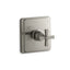 Pinstripe® Pure Rite-Temp® valve trim with cross handle