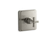 Pinstripe® Pure Rite-Temp® valve trim with cross handle