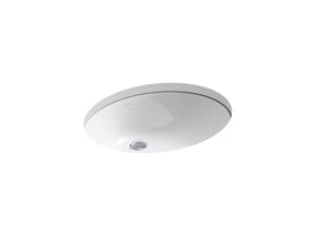Caxton® 21-1/4" oval undermount bathroom sink