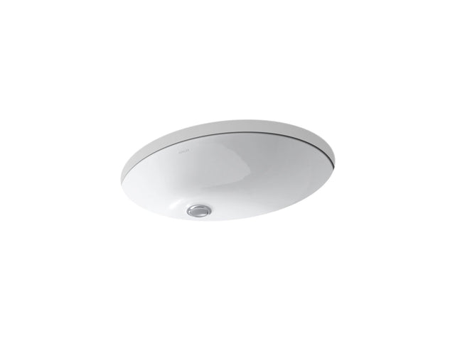 Caxton® 21-1/4" oval undermount bathroom sink