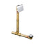 Tea-for-Two® 1-1/2" contoured pop-up drain and overflow for above- or through-the-floor installation