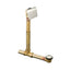 Tea-for-Two® 1-1/2" contoured pop-up drain and overflow for above- or through-the-floor installation