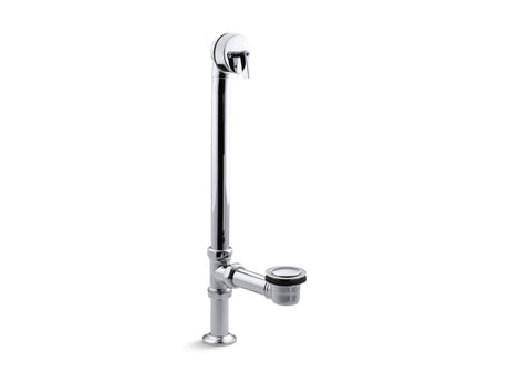 Artifacts® 1-1/2" pop-up bath drain for above- and through-the-floor freestanding bath installations