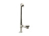 Artifacts® 1-1/2" pop-up bath drain for above- and through-the-floor freestanding bath installations