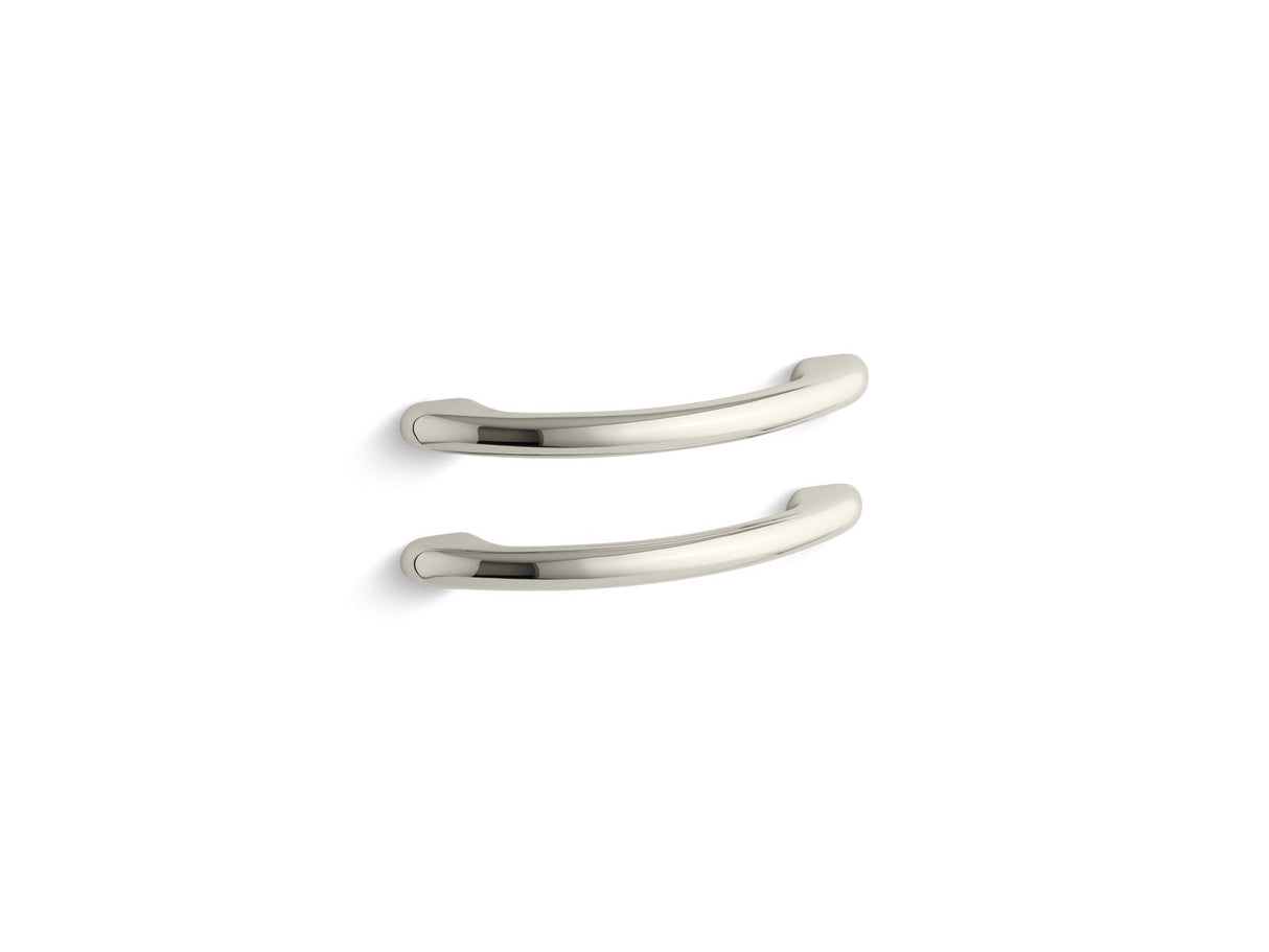Grab bars for whirlpool baths with Spa/Massage package
