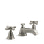 Pinstripe® Pure Widespread bathroom sink faucet with Cross handles, 1.2 gpm