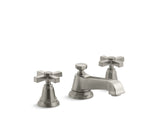 Pinstripe® Pure Widespread bathroom sink faucet with Cross handles, 1.2 gpm