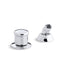 Two-way diverter valve and handshower hose guide