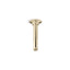 6" ceiling-mount single-function rainhead arm and flange