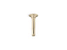 6" ceiling-mount single-function rainhead arm and flange