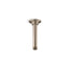 6" ceiling-mount single-function rainhead arm and flange
