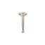 6" ceiling-mount single-function rainhead arm and flange