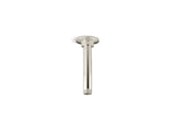 6" ceiling-mount single-function rainhead arm and flange