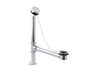 Antique Bath drain, chain and rubber stopper