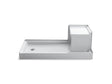 Tresham® 60" x 32" alcove shower base, left drain