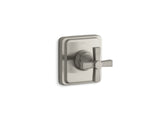 Pinstripe® Pure MasterShower® transfer valve trim cross handle