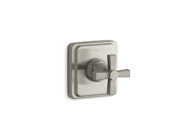 Pinstripe® Pure MasterShower® transfer valve trim cross handle