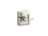 Pinstripe® Pure MasterShower® transfer valve trim cross handle