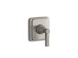 Pinstripe® Pure MasterShower® transfer valve trim lever handle