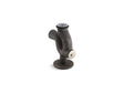Adjustable trap for 2" iron pipe connection
