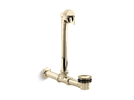 Iron Works® Exposed bath drain for above-the-floor installation