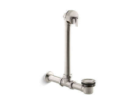 Iron Works® Exposed bath drain for above-the-floor installation