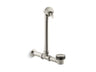 Iron Works® Exposed bath drain for above-the-floor installation