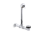 Iron Works® Exposed bath drain for above-the-floor installation