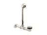 Iron Works® Exposed bath drain for above-the-floor installation