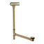 Clearflo Slotted overflow brass bath drain
